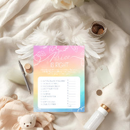 Invitación Juego Pequeño Trozo de Cielo Precio Correcto 