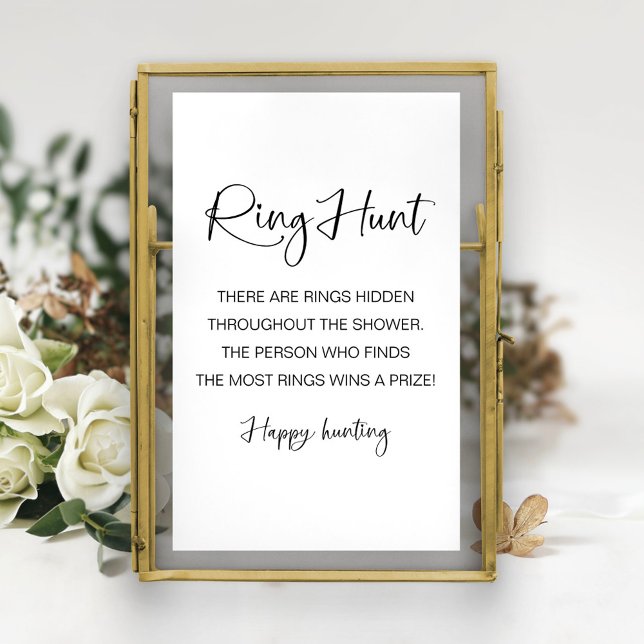 Invitación Juego Ring Hunt Bridal Shower (Subido por el creador)