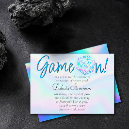 Invitación Juego RPG activado | Holo Fantasy Tabletop Retro G