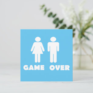 Invitación Juego terminado