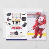 Juego Tiempo Ice Hockey Hockey Deportes Foto Cumpl