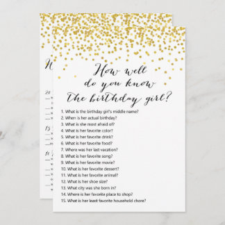 Invitación Juegos de cumpleaños x2 - juego de teléfono | quié