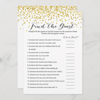 Invitación Juegos de cumpleaños x2 - qué edad| encontrar al i