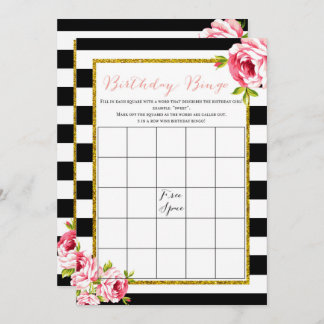 Invitación Juegos de cumpleaños x2 - qué edad | juego de bing