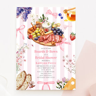 Invitación Juerguistas florales de tableros y arcos Ducha de