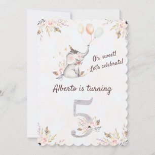 Invitación Jueves 15 de Aniversario de la Flora del Elefante 