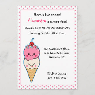 Invitación Jueves de Crema de Hielo