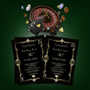 Invitación Jueves de la noche del Casino Las Vegas Poker Bash