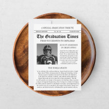 Jugador de Fútbol Moderno Foto de Periódico Gradua