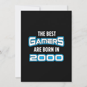 Invitación Jugador de video de regalo de cumpleaños para los