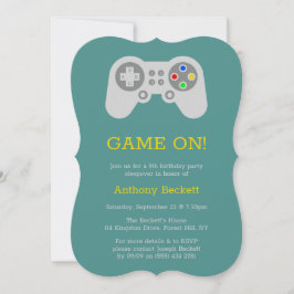 Invitación Jugador moderno cualquier cumpleaños de edad