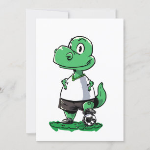 Invitación Jugar a un dinosaurio