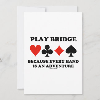 Invitación Jugar Puente Porque Cada Mano Es Una Aventura