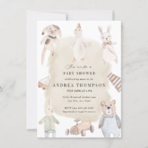 Juguetes bebé | Baby Shower de época