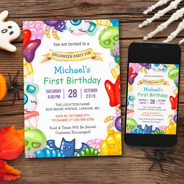 Invitación Juguetes monstruales de la fiesta de cumpleaños de (Capture the hearts of both kids and parents, creating a delightful atmosphere for the celebration.)