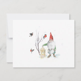 Invitación Jul Svensk Gnomes