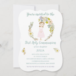Invitación JULIA Primera Comunión