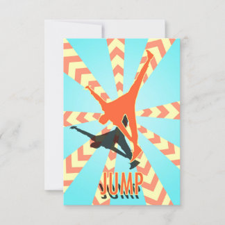 Invitación 'JUMP' para niños