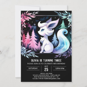 Invitación Jungle Happy Wolf Birthday