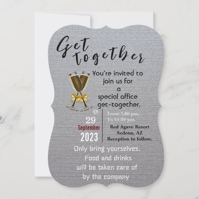 Invitación Juntarse (Anverso)