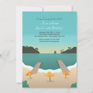 Invitación junto al lago