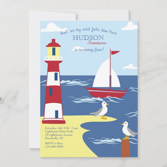 Invitación junto al mar (Anverso)