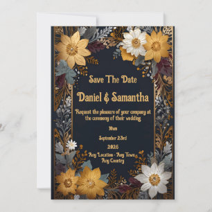 Invitación Juntos por siempre: Una celebración del amor dorad