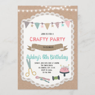 Invitación justa del fiesta del arte