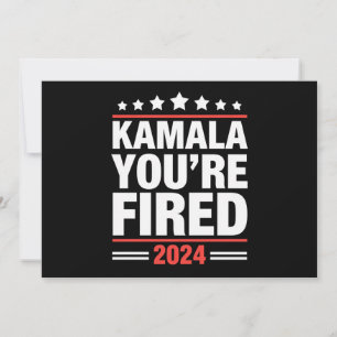 Invitación Kamala Fuera Kamala Harris 2024