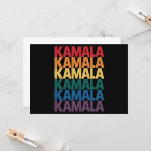 Invitación Kamala Harris regalo de diversión para gays LGBTQ