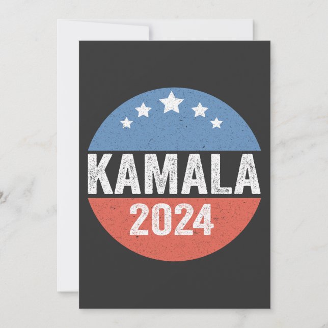 Invitación Kamala Por La Elección Del Presidente Kamala 2024 (Anverso)
