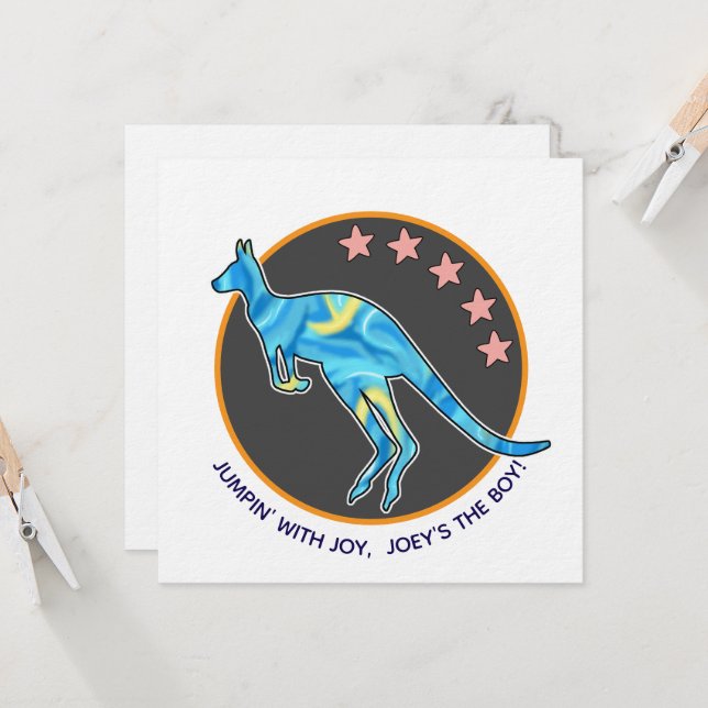 Invitación kangaroo (Anverso/Reverso In Situ)