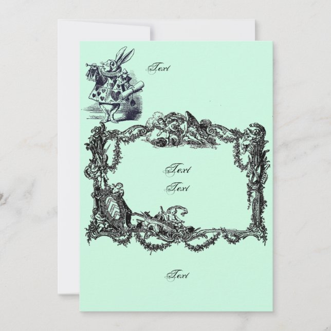 Invitación Karte zum Gestalten – Card to design yourself (Anverso)