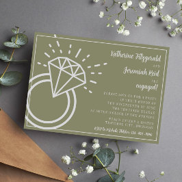 Invitación Katherine | Color curado | Fiesta de compromiso