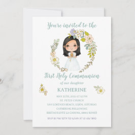 Invitación KATHERINE Primera Comunión