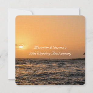Invitación Kauai Sunset