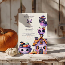 Kawaii Halloween 2º cumpleaños Spooky Cute Pastel