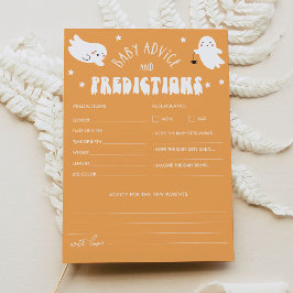 Invitación Kawaii Halloween Consejos y Predicciones de Baby S