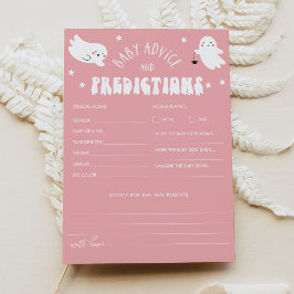 Invitación Kawaii Halloween Consejos y Predicciones de Baby S