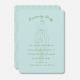 Invitación Kentucky Derby