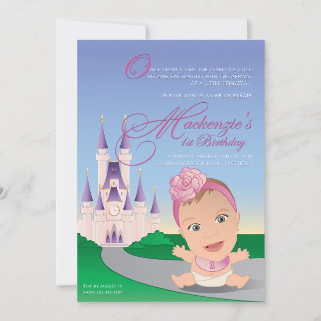Invitación Kenzie (Anverso)
