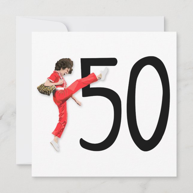 Invitación Kick 50 (Anverso)