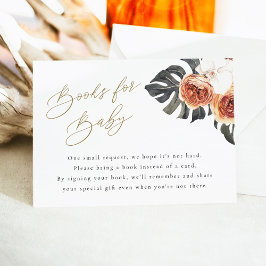 Invitación KINSLEY Boho Terracotta Libros Para Bebés