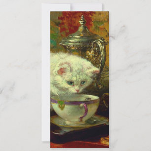 Invitación Kittens Tea Fiesta