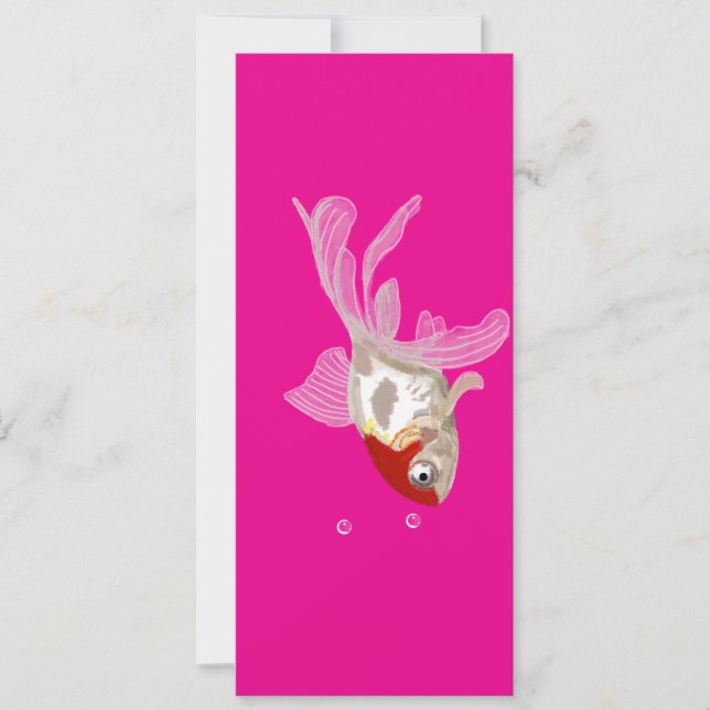 Invitación Kleiner Goldfisch -  (Anverso)