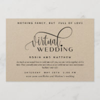 Kraft Paper, ruso, Boda virtual en línea