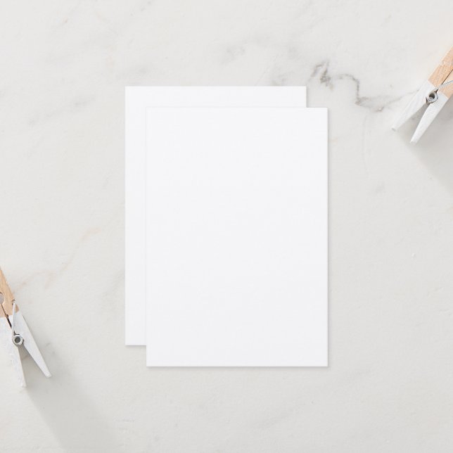 Invitación Kraft personalizado 3,5" x 5" | Mate Ecológico (Anverso/Reverso In Situ)