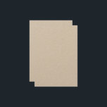 Invitación Kraft personalizado 3,5" x 5" | Mate Ecológico<br><div class="desc">Crea invitaciones personalizadas impresionantes con nuestras tarjetas de papel Kraft premium de 3, 5" x 5". Perfectas para bodas, cumpleaños y eventos especiales, estas invitaciones ecológicas presentan un acabado suave de tono terroso y un grosor de 14 pt (peso de 100 lb). Elija entre orientaciones verticales o horizontales y personalice...</div>