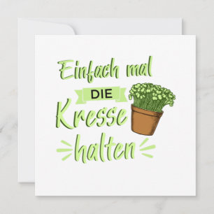 Invitación Kresse Halten Garten Grtner Gardener Gardener Gif
