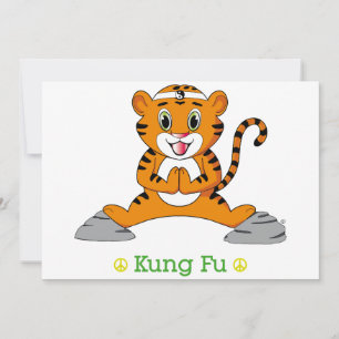 Invitación Kung Fu Tiger™